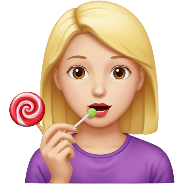 😚😌🍬 emoji