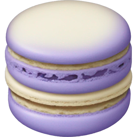 Periwinkle macaron emoji