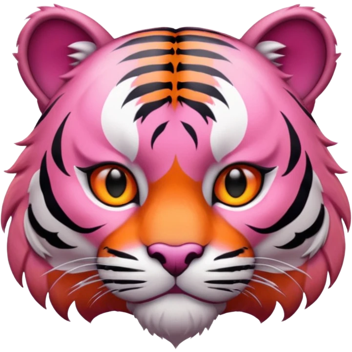 pink tiger emoji