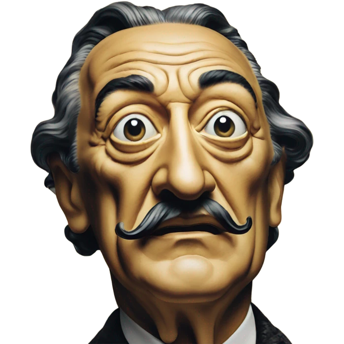 salvador dali artwork  emoji