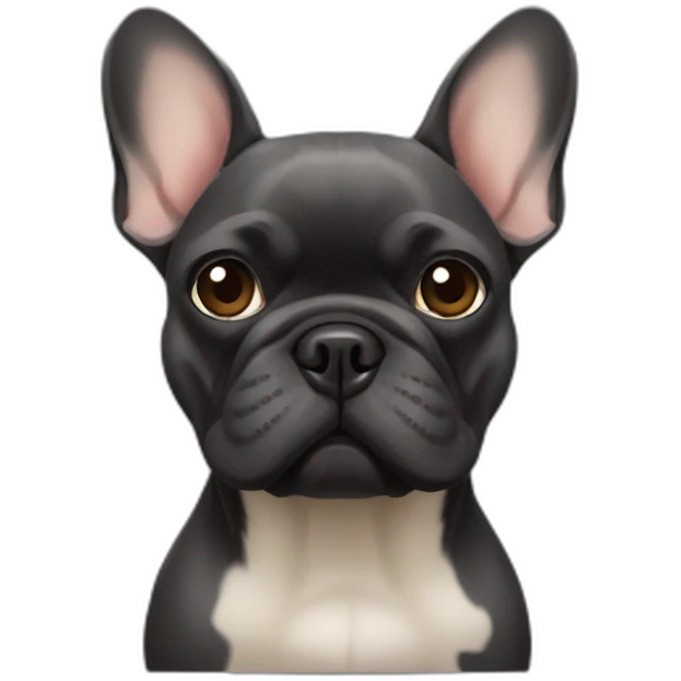 black-french-bulldog-body emoji