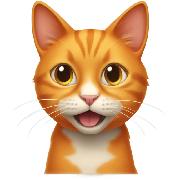 Orang cat say yow emoji