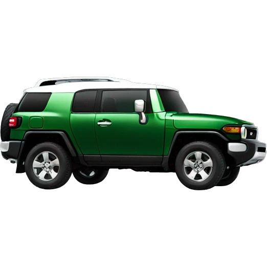 Green FJ Cruiser cruiser emoji