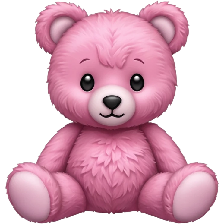 핑크색 곰돌이 emoji