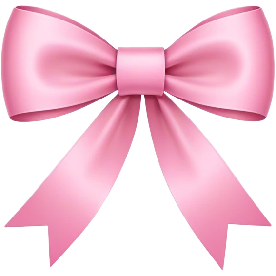 Super ultra-thin and stretched ribbon bow, as narrow as possible, single loop, no extra loops, no fluffy or rounded shapes, only one long and sleek ribbon, delicate, minimalist, NO DOUBLE LOOPS, NO THICKNESS, ONLY A SINGLE SLIM LINE pink emoji