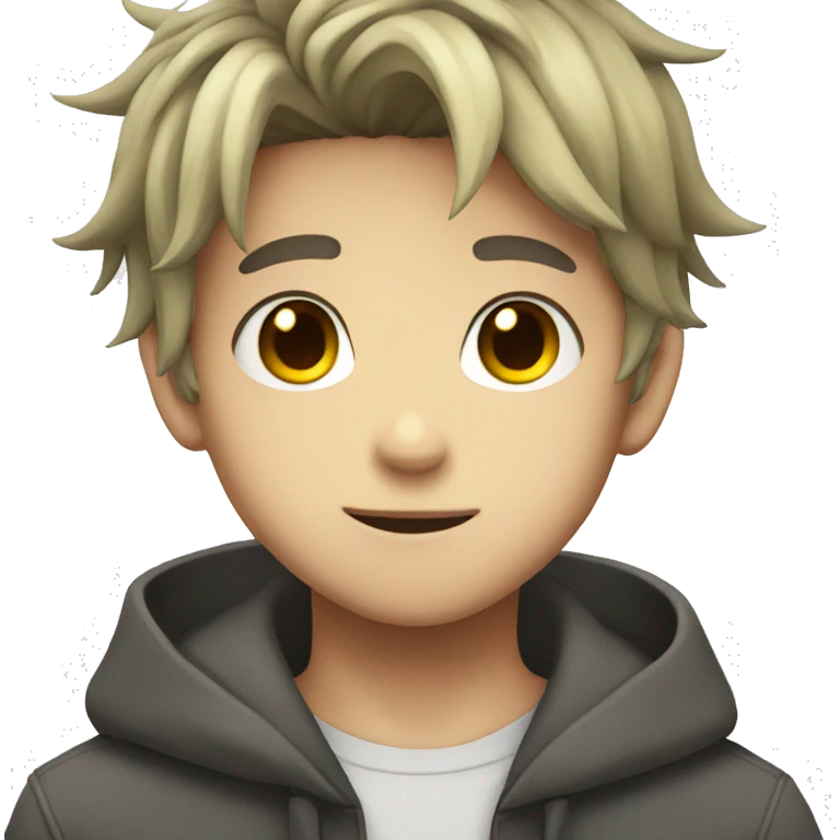 anime boy character  emoji