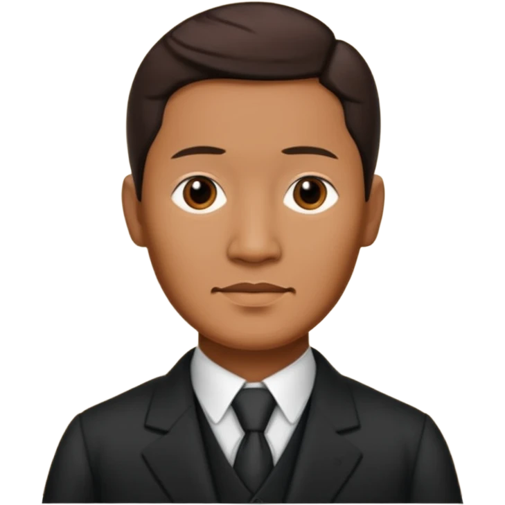 Jose Rizal. The national hero of the Philippines emoji