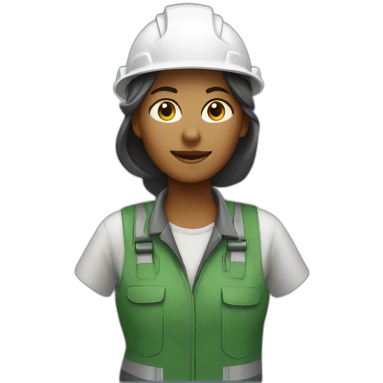 outdoor woman worker  emoji