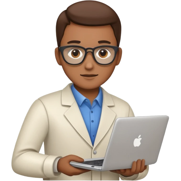 technologist with laptop emoji