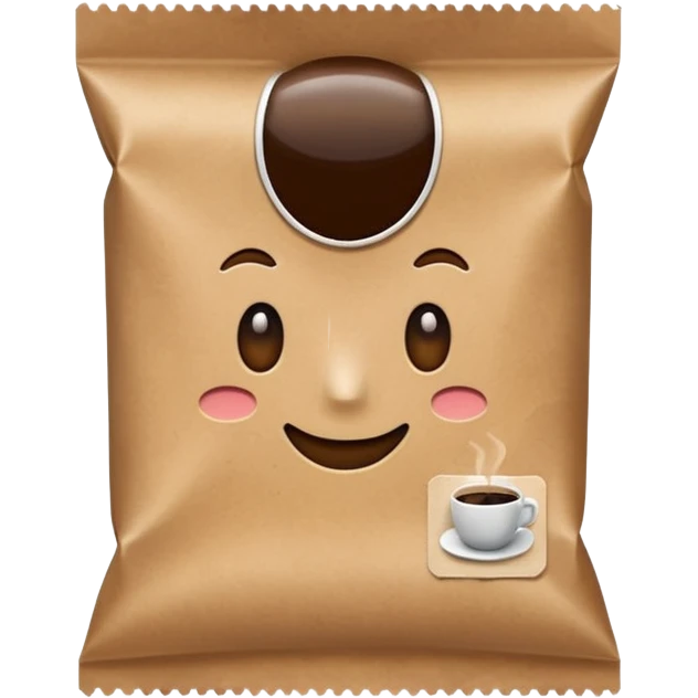 coffee packet emoji