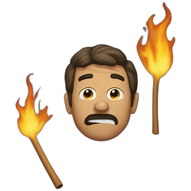 this is fine emoji