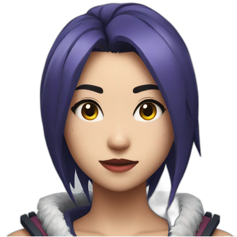 Kiriko from overwatch emoji