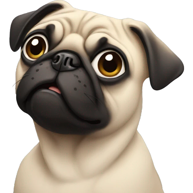 Pug emoji