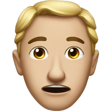 shame and guilty face emoji