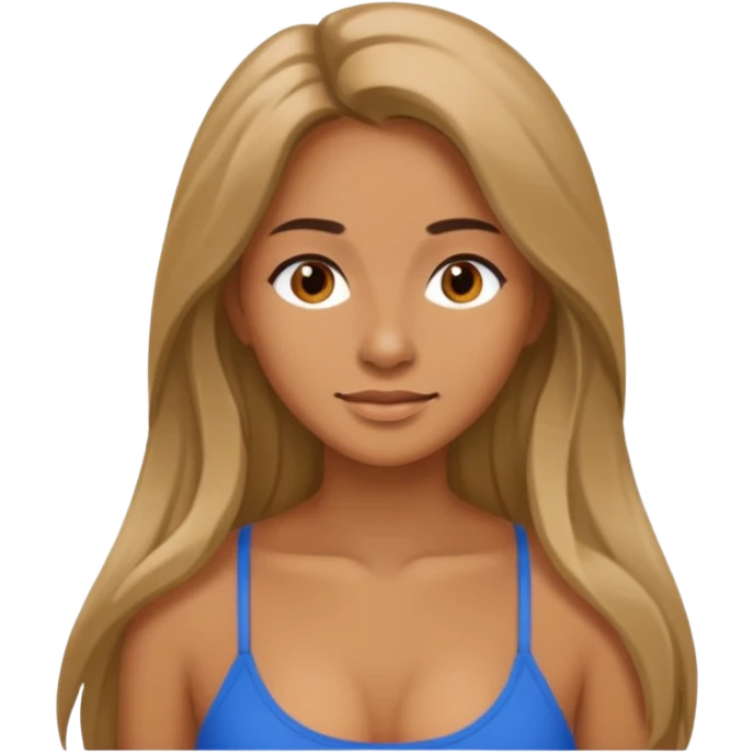 women not use a shirt  emoji