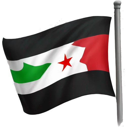 Free syria flag emoji