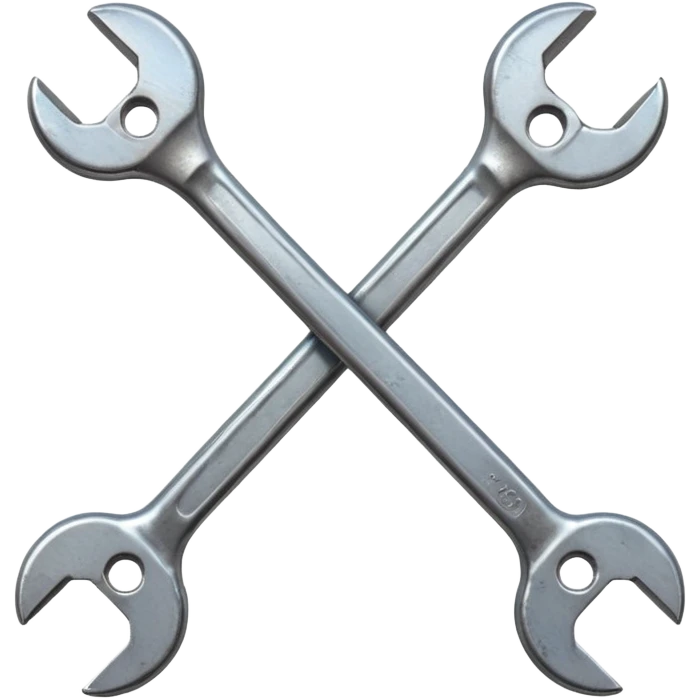 make me a retro-style wrench emoji