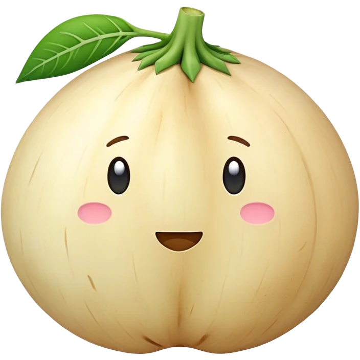 Jicama emoji