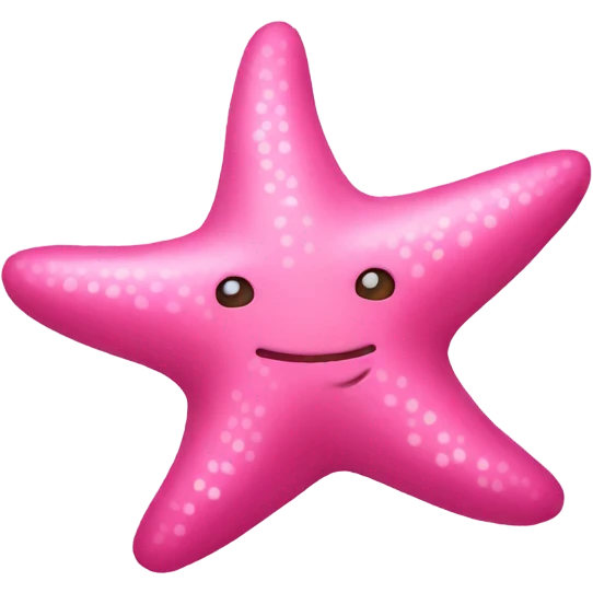 pink starfish  emoji