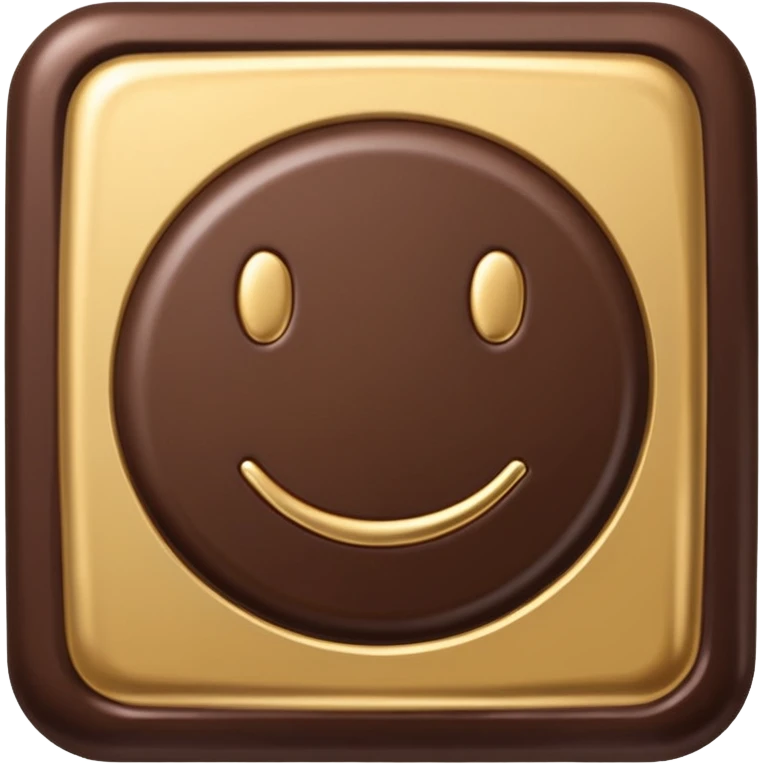 chocolate bullion emoji