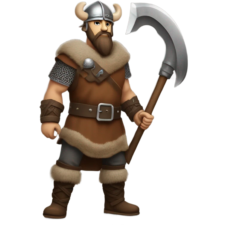 Me as a Viking emoji