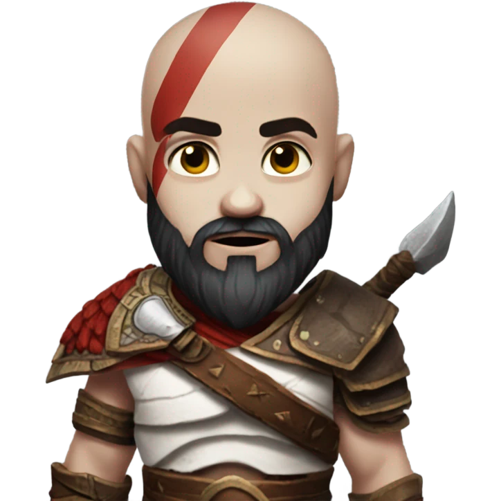 young kratos god of war emoji