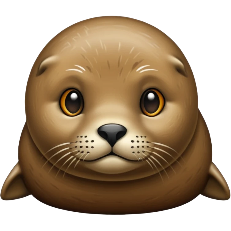 why does the seal have hair? emoji