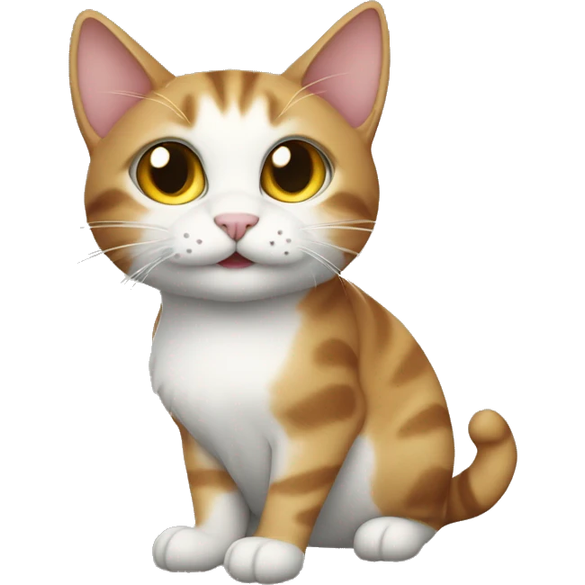 Cat wearing sumbraro  emoji