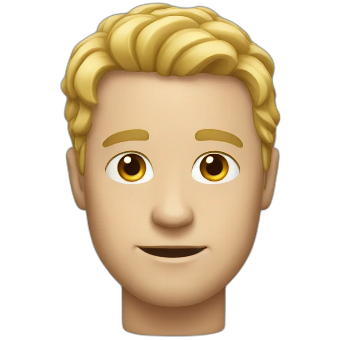 White man emoji