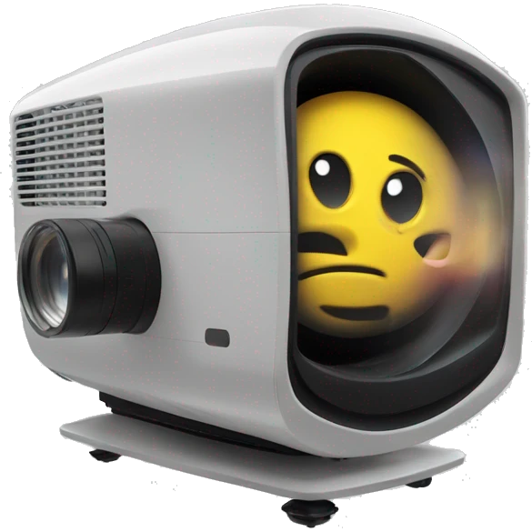4K UHD 180° Projector  emoji