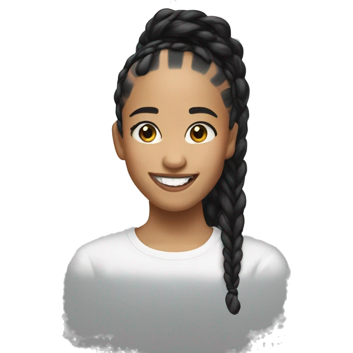Rae lil black smiling emoji