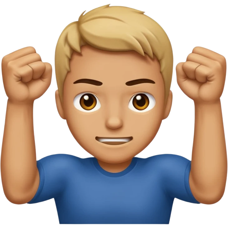 Smirk face with fists by face  emoji