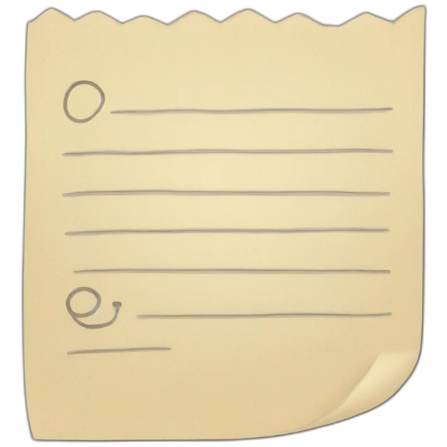 Note emoji