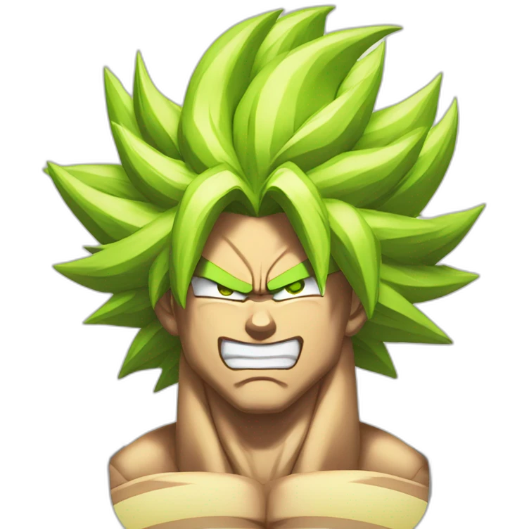 broly super saiyan emoji