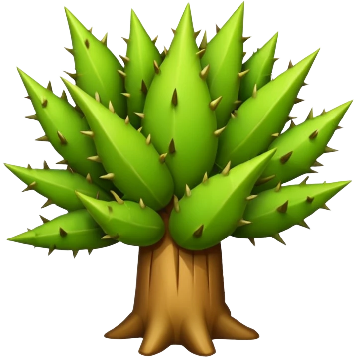 bush in desert emoji
