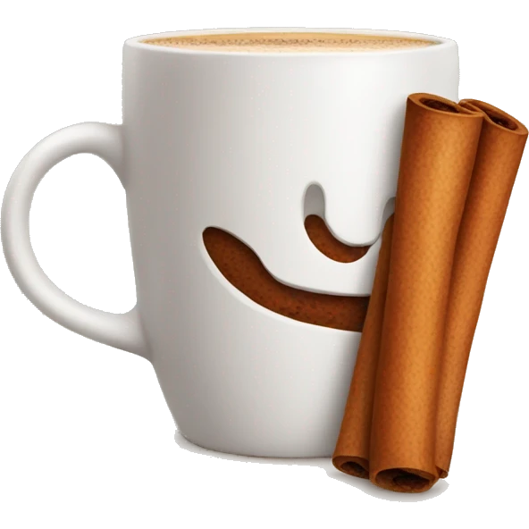 cinnamon coffee emoji