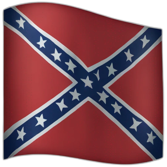 American south confederate battle flag emoji