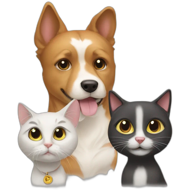 Dog&cat emoji