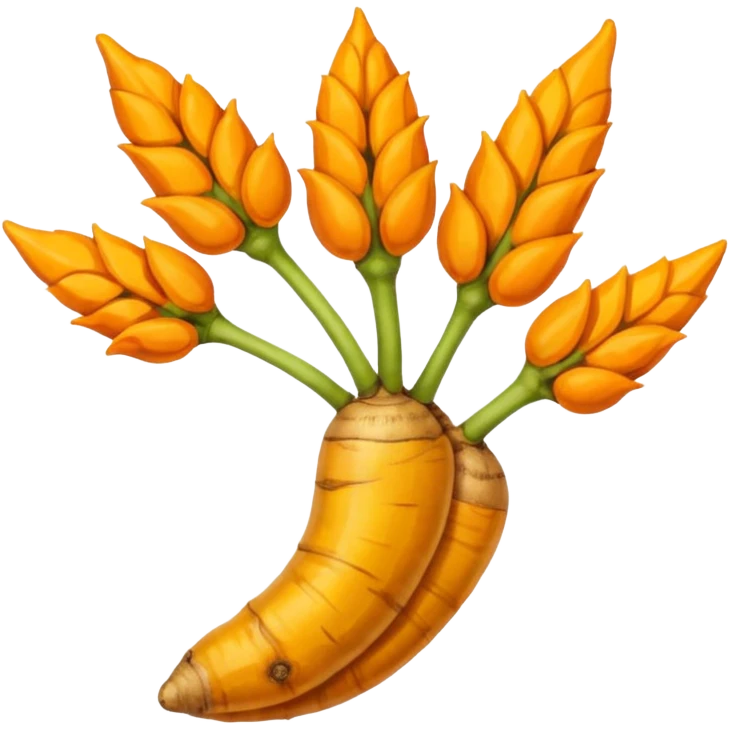 turmeric root emoji