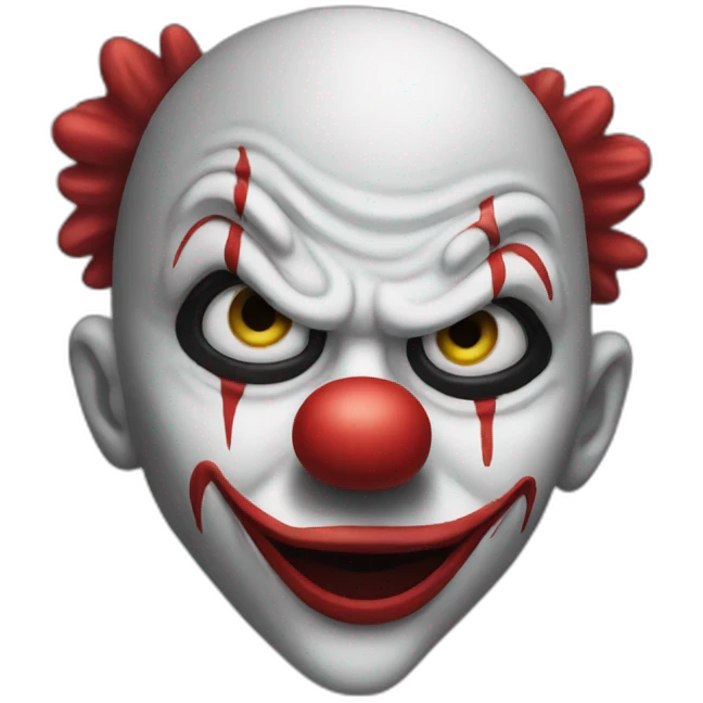 Stabby clown emoji