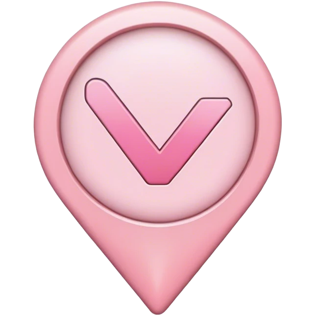 Light pink check mark,tick emoji