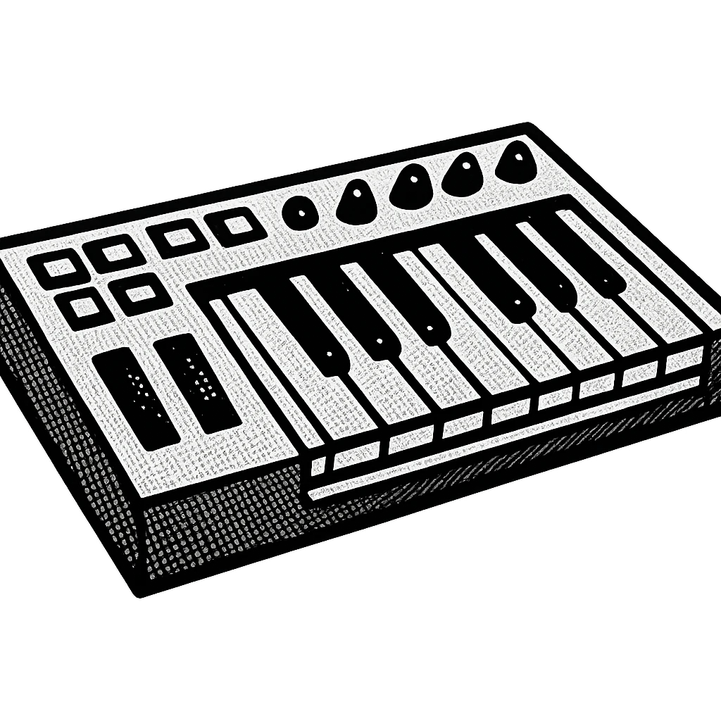 MIDI keyboard emoji
