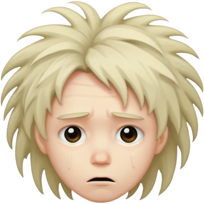 sad and crazy emoji