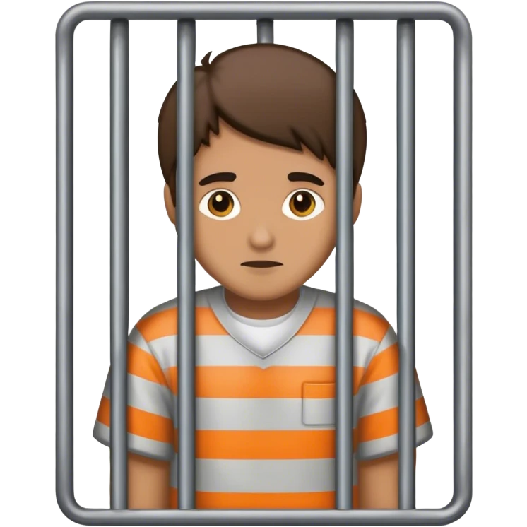 Person in jail emoji
