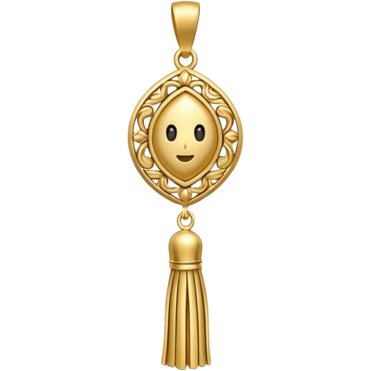 ade tassel pendant emoji