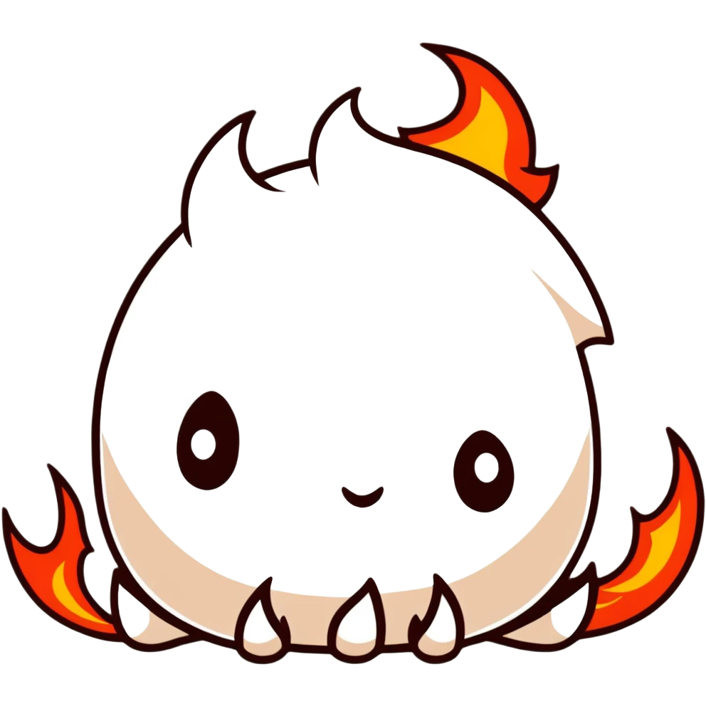 flames and underworld emoji