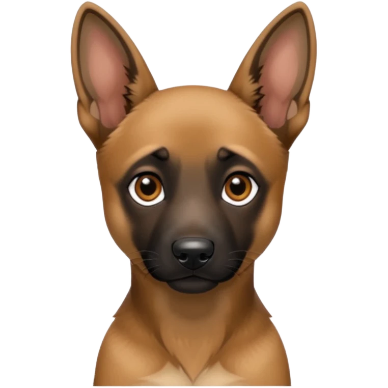 Belgian malinoise puppy emoji