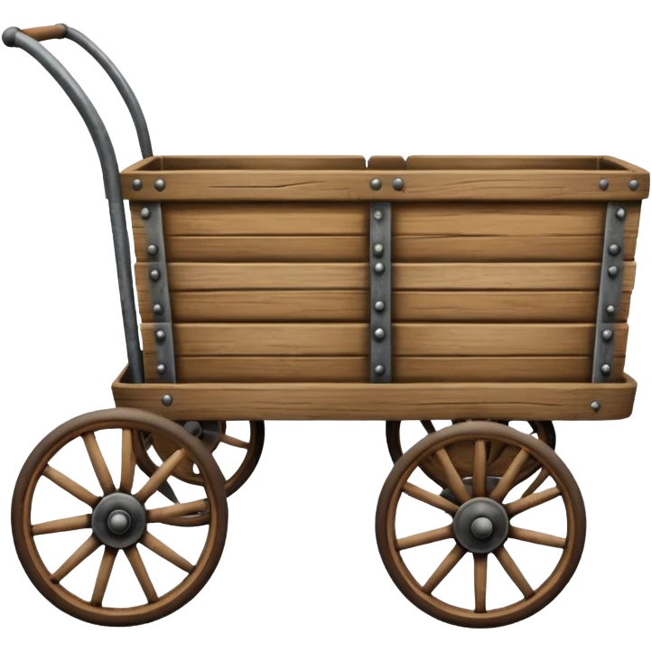 vintage cart emoji