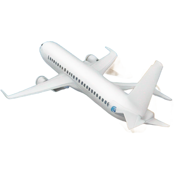 an airplane fliying around the world emoji