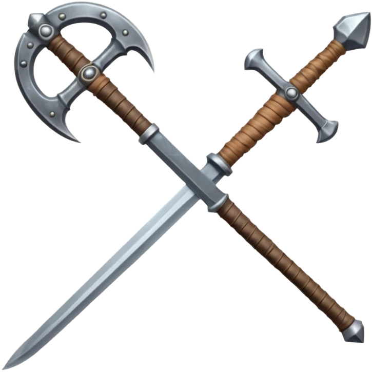 Viking weapons emoji